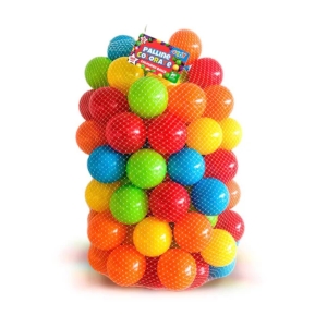 PALLINE COLORATE Ø 6CM 100PZ IN RETE