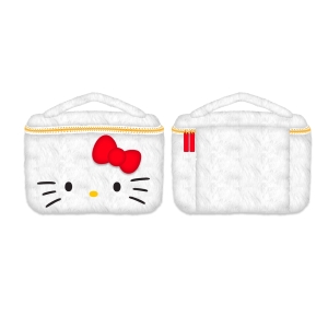 BEAUTY CASE FURRY HELLO KITTY