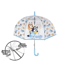 OMBRELLO CUPOLA TRASPARENTE 42/8 BLUEY