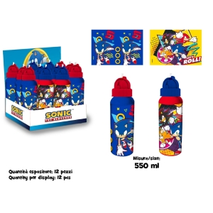 BORRACCIA ALLUMINIO CON CANNUCCIA 550 ML SONIC