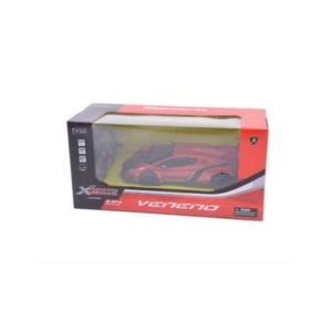 AUTO LAMBORGHINI VENENO ROSSA RADIOCOMANDATA IN SCALA 1:24 XQ