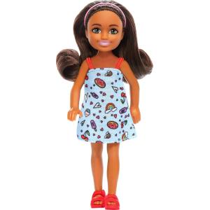 BARBIE FAMILY & FRIENDS BARBIE LATINA CON VESTITO DOLCI CHELSEA CORE DOLL
