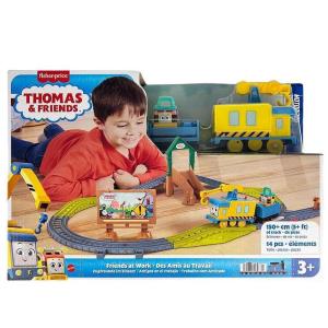 THOMAS & FRIEND - PLAYSET MOTORIZZATO CARLY LA GRU GIALLA