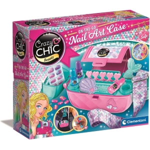 CRAZY CHIC ON-THE-GO NAIL ART CASE SET COMPLETO PER MANICURE E UNGHIE