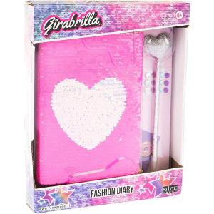 GIRABRILLA FASHION DIARIO FUCSIA CUORE