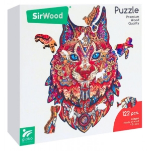 PUZZLE LINCE IN LEGNO A4 -122PZ