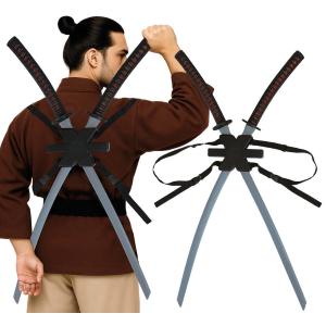 2 SPADE SAMURAI PER SCHIENA 95 CMS