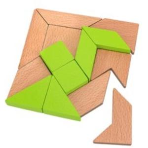 SIRWOOD GIOCO TANGRAM 15PZ
