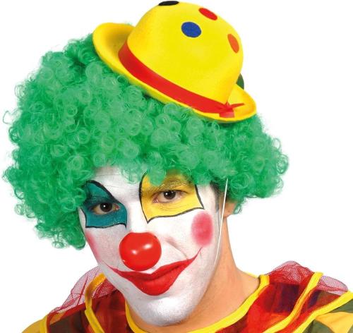 CAPPELLO MINI BOMBETTE CLOWN COLORI ASSORTITI