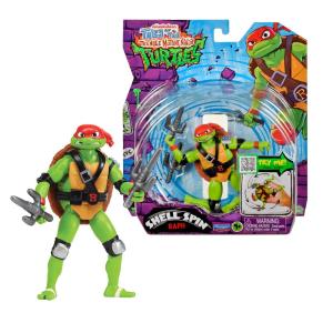 TMNT TARTARUGHE NINJA PERSONAGGI SHELL SPIN - RAFFAELLO