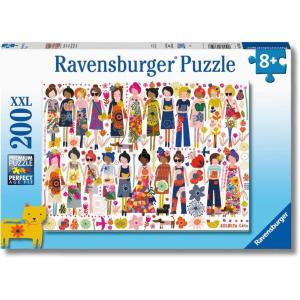 PUZZLE 200 PZ XXL AMICHE E FIORI