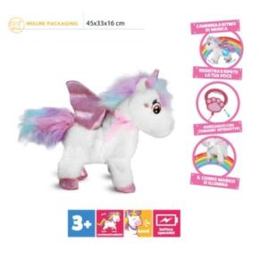 SOFTY FRIENDS CUCU' UNICORNO INTERATTIVO CON SUONI