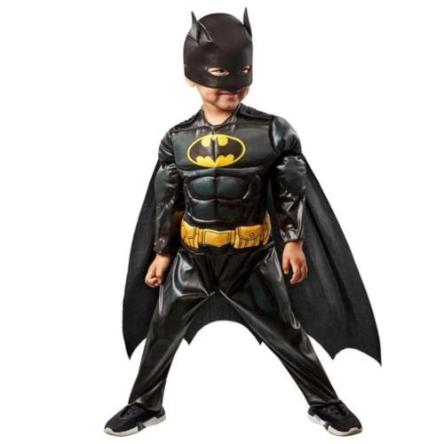 COSTUME BATMAN DELUXE IN SCATOLA - TAGLIA 3-4 ANNI