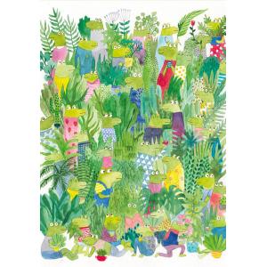 PUZZLE 500PZ OCCHIETTI SOSPETTI ART BY LUKA VA