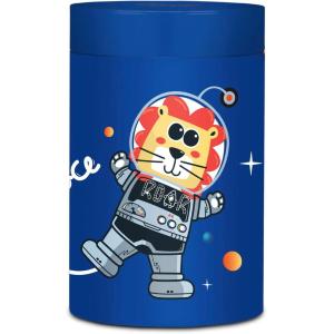 SALVADANAIO IN LATTA SJ GANG LEONE