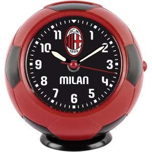 SVEGLIA AL QUARZO PALLONE MILAN ALLARME & OROLOGIO