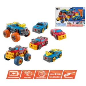 URBAN CITY AUTO BUGGY 3 IN 1 TRASFORMABILE CON 1 TRAPANO ELETTRICO 2 COLORI ASSORTITI