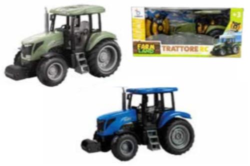 TRATTORE RC FARM LAND CON RUOTE IN GOMMA