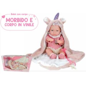 BAMBOLA EVA DELUXE F CON COPERTINA UNICORNO