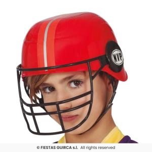 CASCO FOOTBALL AMERICANO BAMBINO ROSSO