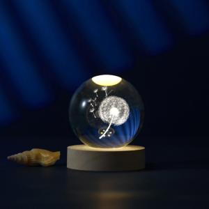 LAMPADA SFERA MEDIA DENTE DI LEONE