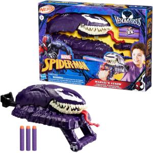 NERF SPIDERMAN VENOM VERSUS VENOM GUANTO SPARA DARDI