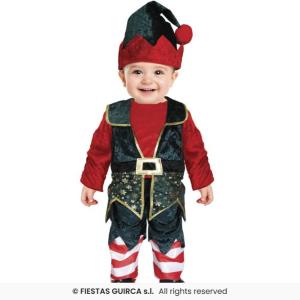 COSTUME ELFO BAMBINO TAGLIA 12 - 18 MESI