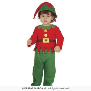 COSTUME ELFO BABY TAGLIA 18-24 MESI