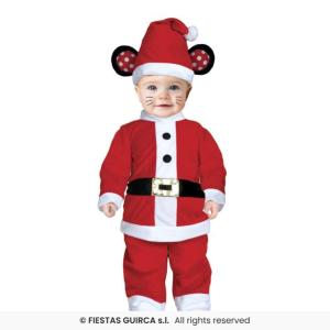 COSTUME BABBO NATALE BAMBINO TAGLIA 12 - 18 MESI