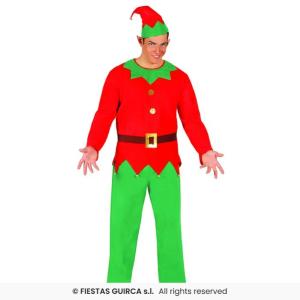COSTUME ELFO ADULTO TAGLIA 52-54 L
