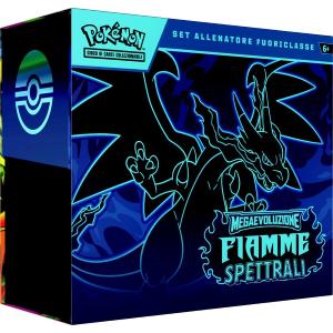 CARTE POKEMON SET ALLENATORE FUORICLASSE MEGAEVOLUZIONE - FIAMME SPETTRALI