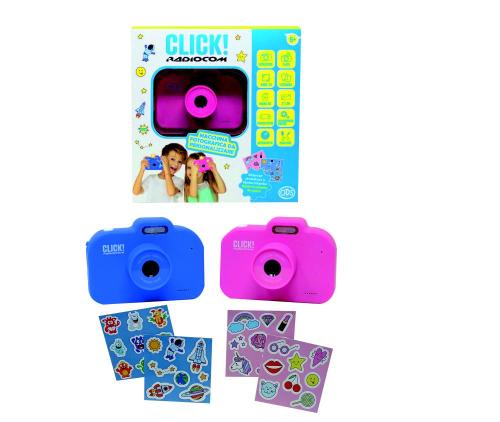 RADIOCOM - CLICK! MACCHINA FOTOGRAFICA DA PERSONALIZZARE PER BAMBINI