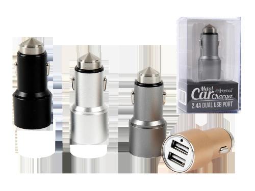 CARICATORE USB PER AUTO