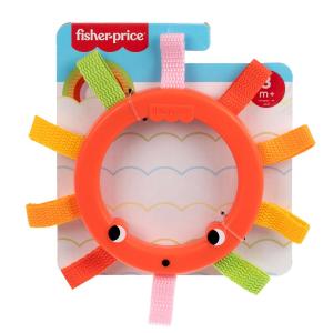 FISHER PRICE - EASY GRASP RATTLE GIOCO SENSORIALE ARCOBALENO