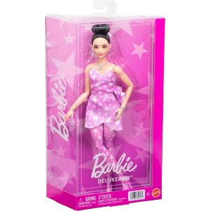 BARBIE BAMBOLA DELUXE STYLE VESTITO CON STELLE