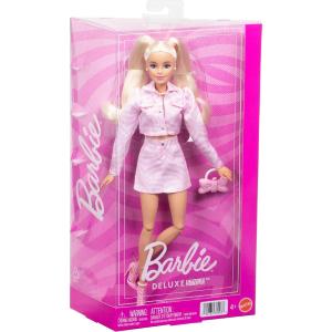 BARBIE DELUXE BAMBOLA STYLE GIACCA ROSA