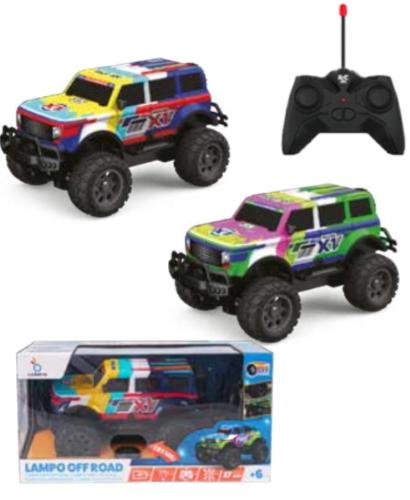 URBAN CITY AUTO RC LAMPO OFF ROAD X1 NIGHT LIGHT - 2 COLORI ASSORTITI