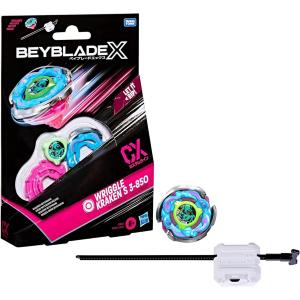 BEYBLADE BBX CX STARTER PACK TOP - WRIGGLE KRAKEN S 3-85O AZZURRO E ROSA