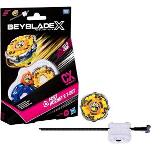 BEYBLADE BBX CX STARTER PACK TOP - FORT HORNET R 7-60T GIALLO E BLU