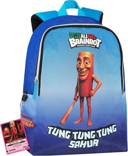 ZAINO ZAINETTO TEMPO LIBERO TUNG TUNG SAHUR SKIFIDOL ITALIAN BRAINROT