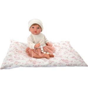 ARIAS - BAMBOLA REBORN GIULIA BAMBOLA 40 CM CORPO MORBIDO CON CAPPELLINO