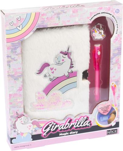 GIRABRILLA DIARIO SEGRETO MAGICO UNICORNO