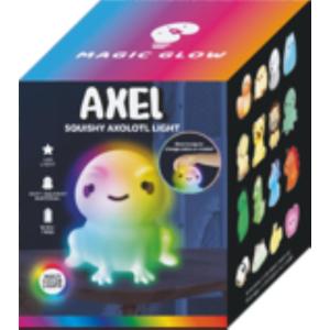 AXEL LAMPADA LUCE LED SQUISHY AXOLOT