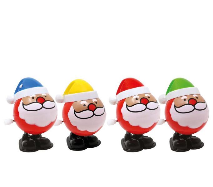 SCATOLA BABBO NATALE A CORDA 6,5 CM
