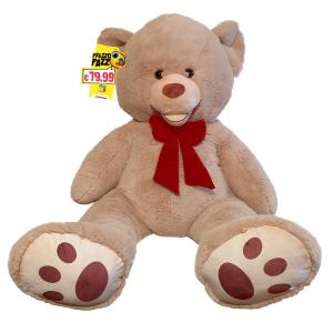 PREZZO PAZZO GIO' PLUSH - PELUCHE ORSO GIGANTE 150CM GGI250097 2 COLORI
