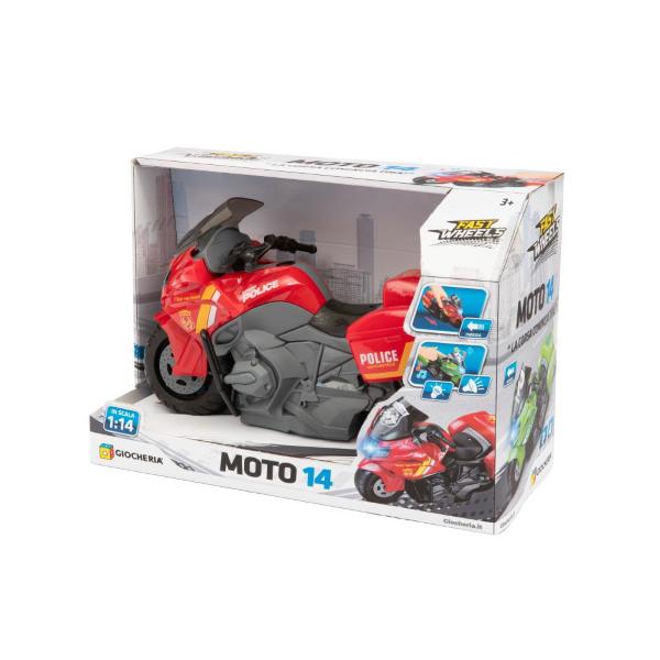 FAST WHEELS - MOTO IN SCALA 1:14 2 MODELLI