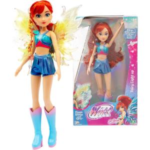 WINX CLUB FAIRY LIGHT UP - BAMBOLA BLOOM CON ALI 27 CM