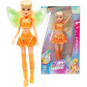 WINX CLUB FAIRY LIGHT UP - BAMBOLA STELLA CON ALI 27 CM
