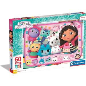 PUZZLE 60 PZ MAXI GABBY DOLLHOUSE