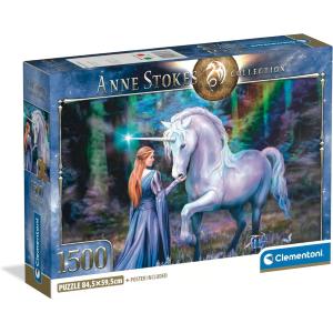 PUZZLE 1500 PZ ANNE STOKES BLUEBELL WOOD COMPACT BOX